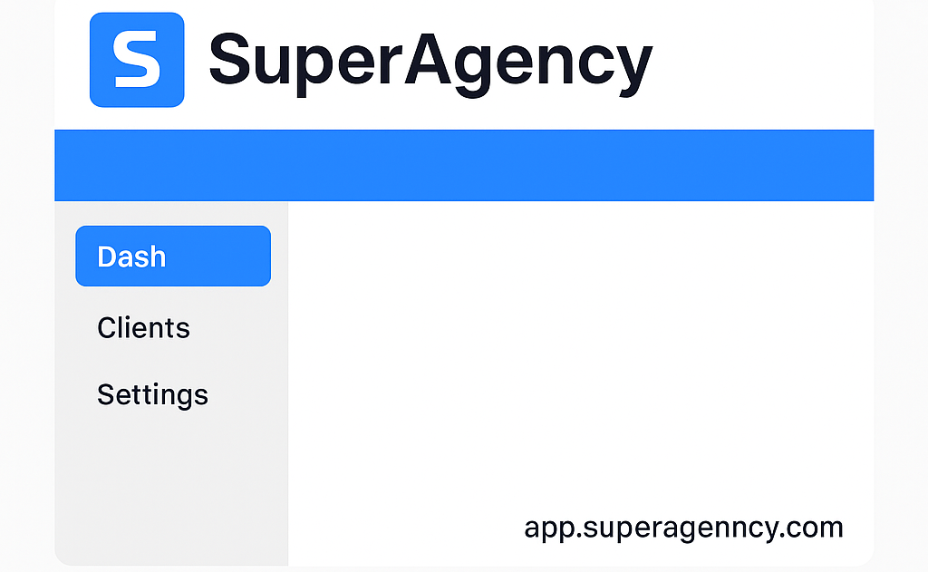 Reseller dashboard example